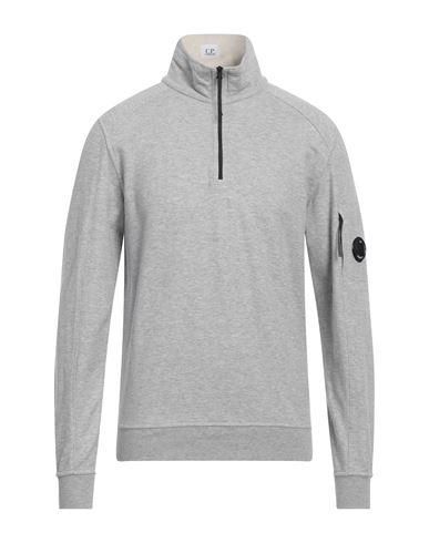 Sweat-shirt SUPERDRY Essential Logo Quarterback gris chiné - rouge