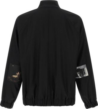 Undercover Wool Bomber Jacket - Black