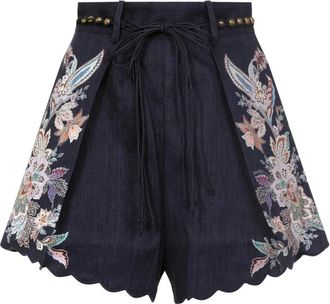 Zimmermann Donna, Pantaloncini, Multicolore, S, new