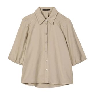Luisa Cerano Mujer, Blusas y Camisas, Beige, Talla: S