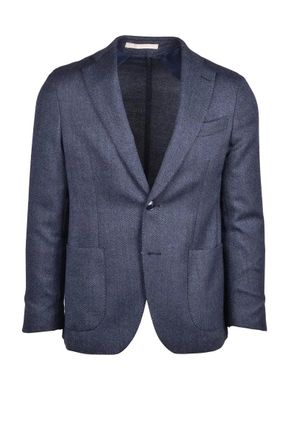 Uomolebole Tailored Jacket - Blue