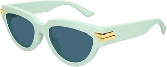Bottega Veneta BV1035S Asian Fit 009 Womens Sunglasses Size 55