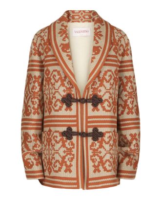Valentino Apr&egrave;s LHiver Jacquard Jacket