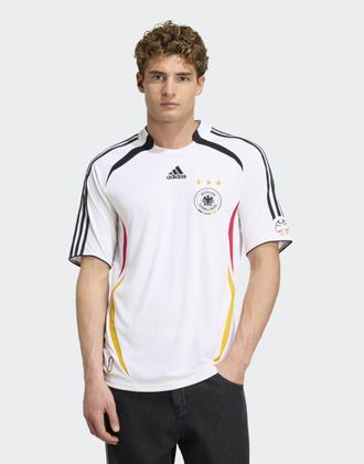 adidas Germania Home 2006 - Maglia bianca-Bianco