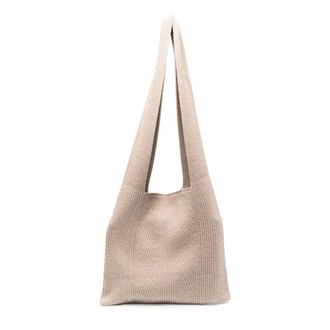 Joseph Tassen, Dames, Grijs, ONE Size, Katoen, Gebreide Tas