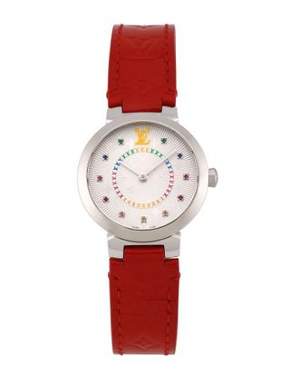 Louis Vuitton Womens Tambour Slim Rainbow Watch (Authentic Pre-Loved)