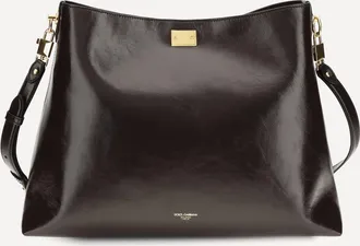 Dolce & Gabbana Large Vittoria leather Shoulder Bag Female UNI