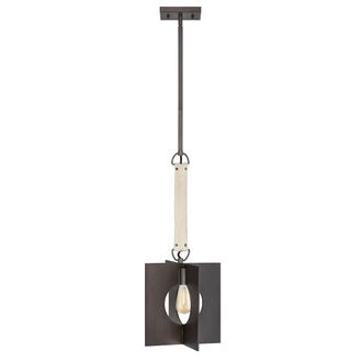 Netlighting Lisa McDennon by Hinkley Ludlow 1 Light Pendant Brushed Graphite in Grey