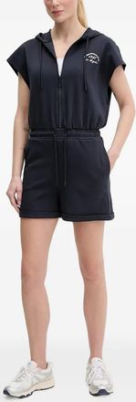 Guess Co hooded zip-front jumpsuit - Blue