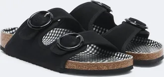 Birkenstock x Repetto Arizona suede sandals