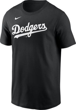 Nike Shohei Ohtani Los Angeles Dodgers Nike Mens MLB T-Shirt in Black | N19900ALD9-K2F
