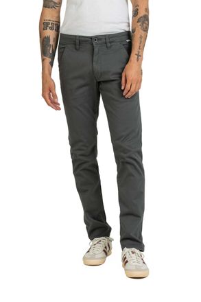 Reell Flex Tapered Chino, Vulcan Grey, 32 W/32 L