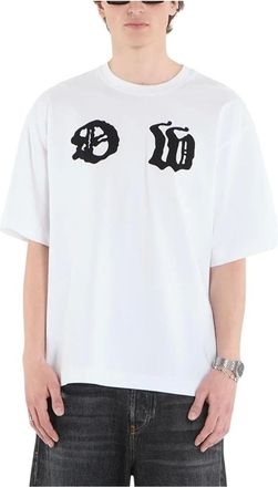 Off-white Heren, Tops, Wit, Maat: XS Katoen