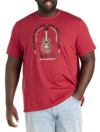 Life is good Big & Tall Do What You Love Graphic Tee in Deep Claret at Nordstrom, Size 3X Big