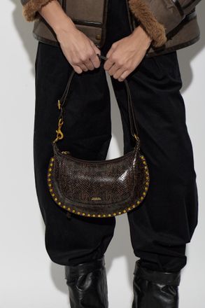 Isabel Marant Oskan Moon Bag, Womens, Brown