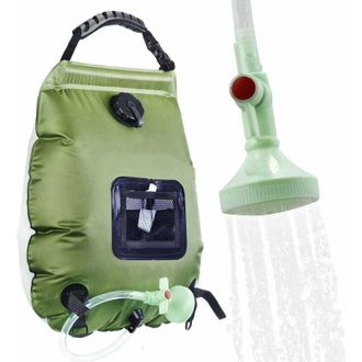 OEM [mai Usato]borsa Doccia Con Raccolta Di Energia Solare, Borsa Doccia Portatile, Borsa Doccia Da Campeggio, Borsa Per Acqua Da Bagno Da 20 L
