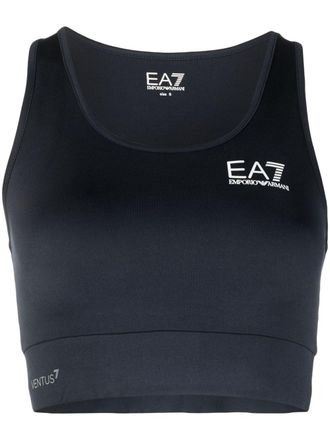 Emporio Armani Tennis Pro sports bra - Blue