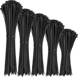OEM 1000 Bridas De Pl&aacute;stico Para Cables, Bridas Profesionales, Bridas De Gran Tama&ntilde;o, Abrazaderas Autoblocantes De Alta Resistencia