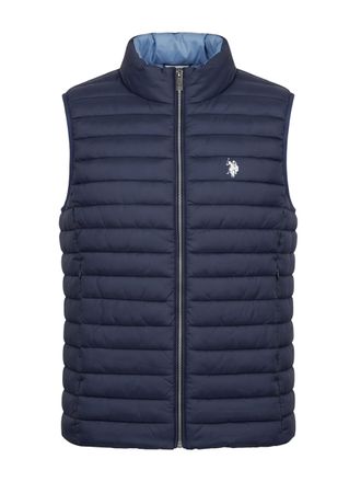 U.S.Polo Association dames bodywarmer - getailleerd, opstaande kraag