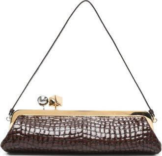 Jacquemus Brown Salon Clutch