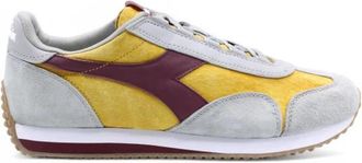 Diadora Vintage hardloopschoenen 75 stijl - Heren - Sneakers - Veelkleurig - 41 EU - Leer - Schoenen
