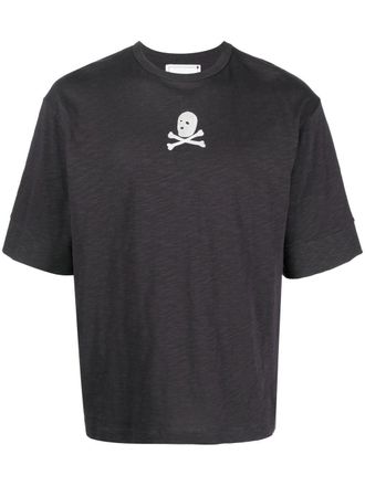 Youths in Balaclava logo-print short-sleeve T-shirt - Black