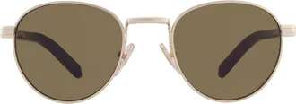 Prada Brown Round Ladies Sunglasses PR B52S 5AK09Z 49