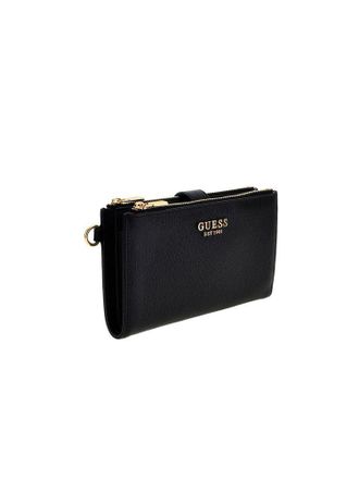 Guess Womens Wallet Black Polyurethane Bags