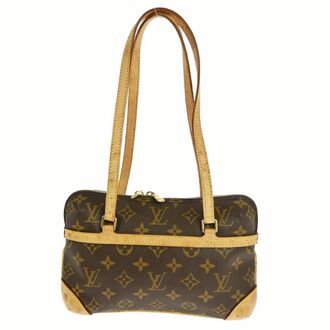 Louis Vuitton Vintage Coussin Monogram Canvas Brown Canvas Handbag (Pre-Owned)