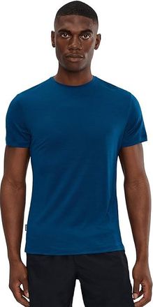 Icebreaker Merino Blend 125 Cool-Litetm Sphere Short Sleeve T-Shirts Mens Clothing Atlantis : 2XL, Tencel/Wool