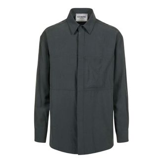 Iceberg Hombre, Camisas, Gris, Talla: L