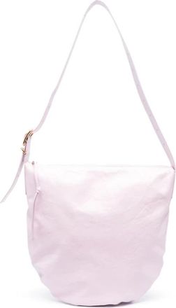 Jil Sander Moon Medium Schoudertas - Dames - Schoudertassen - Paars - ONE Size - Leer - Tassen