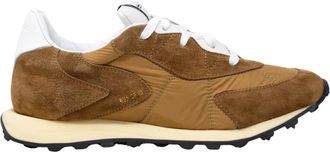 RUN OF Schoenen, Heren, Bruin, 41 EU, Leer, Camel M