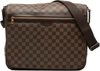 Louis Vuitton Damier Brown Pvc Leather Shoulder Bag (Pre-Owned)
