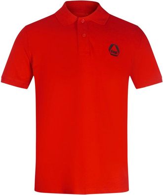 Diesel Klein Driehoekig Logo Rood Poloshirt