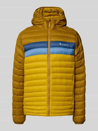Cotopaxi Daunenjacke mit Kapuze in Gold, Gr&ouml;&szlig;e L