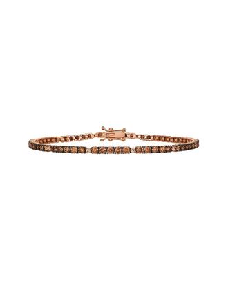Le Vian Chocolate Diamonds 14K Rose Gold 4.30 Ct. Tw. Diamond Tennis Bracelet