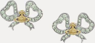 Vivienne Westwood Rigoberta Earrings Platinum-gold-chrysolite-crystal Platinum-gold-chrysolite-crystal Women