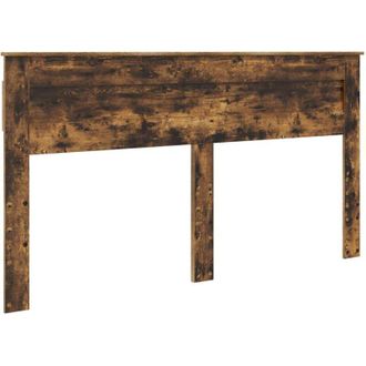 vidaXL Cabecero Roble Ahumado 180 Cm Madera Contrachapada Vidaxl