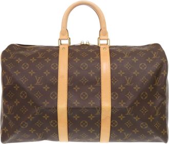 Louis Vuitton Brown Monogram Monogram Boston Bag (Pre-Owned)