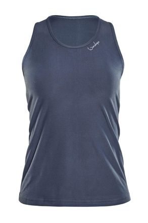 Winshape Tanktop WINSHAPE AET124LS, Damen, Gr. XXL, grau (anthrazit), 85% Polyester, 15% Elasthan, Rundhals, Tops Tanktop, Functional Soft and Light