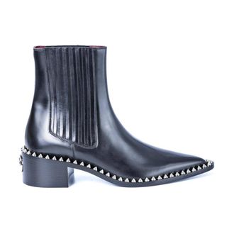 Dolce & Gabbana Cowboy & Biker Boots, male, Black, 7 UK, Tacks Applications Booties