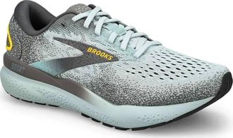 Brooks Mens Ghost 16 Running Shoes In Cloud/grey/gold