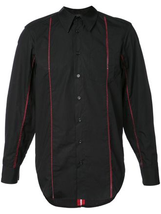 Yang Li Camicia a righe - Nero