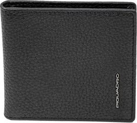 Piquadro Modus Restyling Wallet - Heren - Portefeuilles - Zwart - ONE Size - Leer - Accessoires