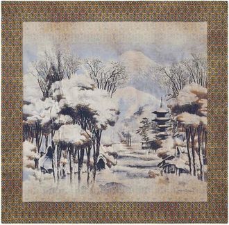 Pierre-Louis Mascia Silky Scarves, unisex, Beige, Size: ONE SIZE Cialda Scarf
