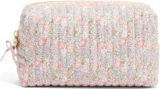 Stoney Clover Lane x Liberty Small Quilted Cotton Pouch in Michelle at Nordstrom
