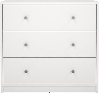 Calicosy C&oacute;moda 3 cajones L72,4 cm - Blanco