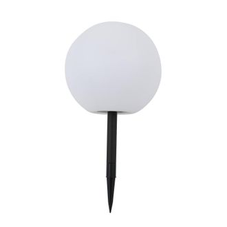 Lindby L&aacute;mpara Solar lago En Blanco De Pl&aacute;stico - Lindby
