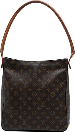 Louis Vuitton Pre-owned Womens Monogram Looping Gm - Brown Textile - One Size